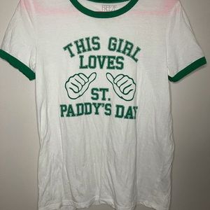 Green and white st. Patrick’s day